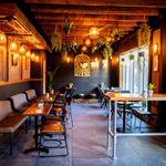The interior of the The Canary Micro Bar.