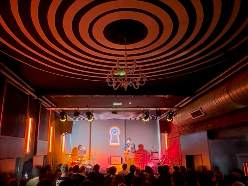 The interior of the Hallamshire Hotel.