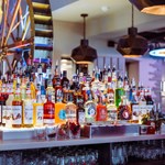 The bar at Mr Wilson's.