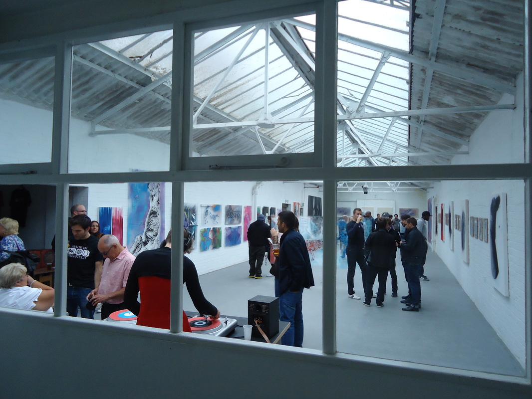 The exhibition space at Gage Gallery.