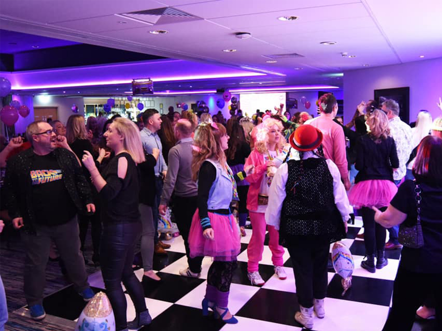 People dancing at The OEC Sheffield