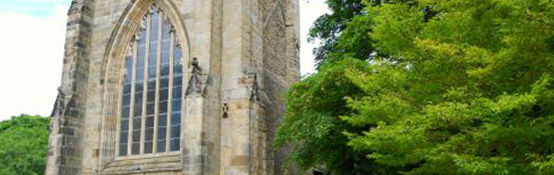 The exterior of Beauchief Abbey.