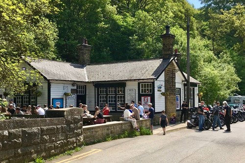 Grindleford Train Station cafe
