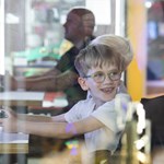 Children having fun at the National Videogame Museum.