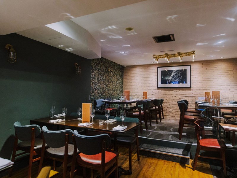 The interior of Silversmiths.