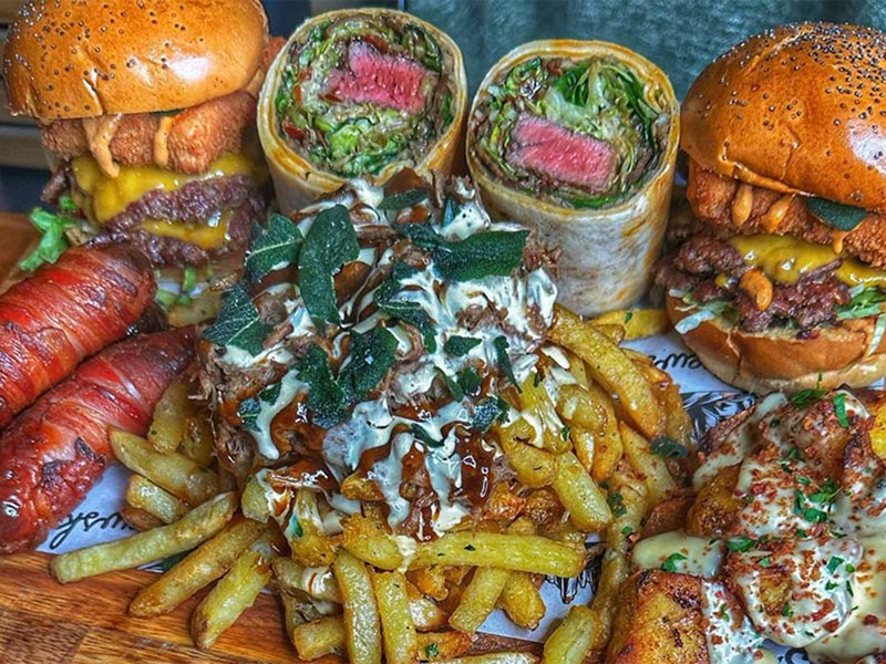 Food at Brewski Sheffield