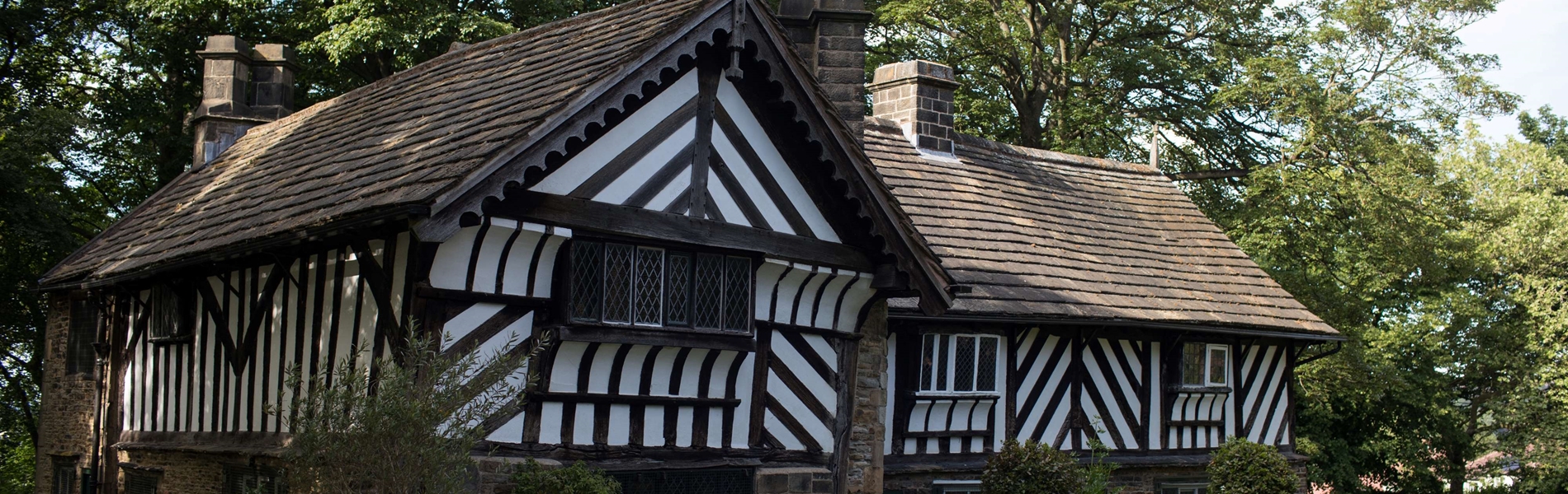 The Bishops House in Meersbrook Park in Summer.