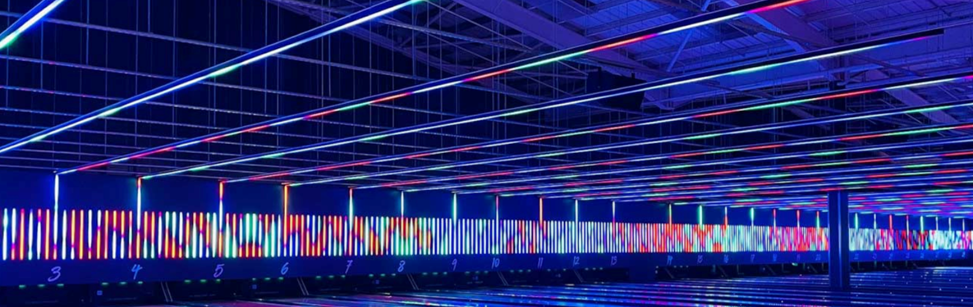 Bowling lanes at Tenpin Sheffield