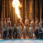 The cast of Defying Gravity On Ice.