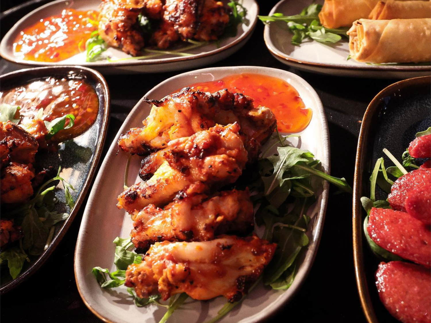 Food at Enver's Turkish Grill