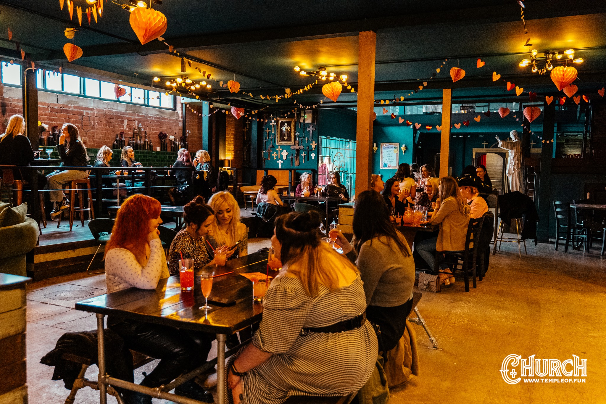 Inside Church - Temple of Fun.