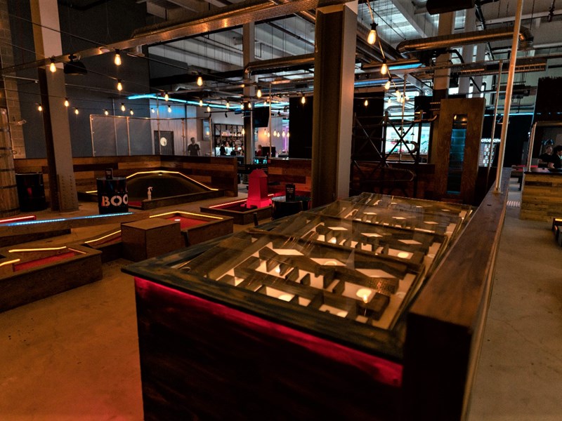 Games at Boom Battle Bar.