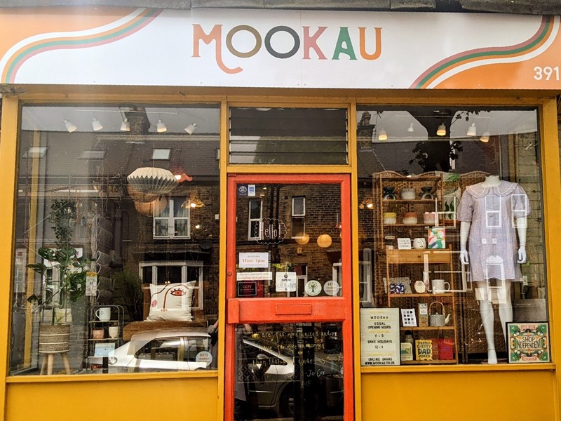 The exterior of Mookau.