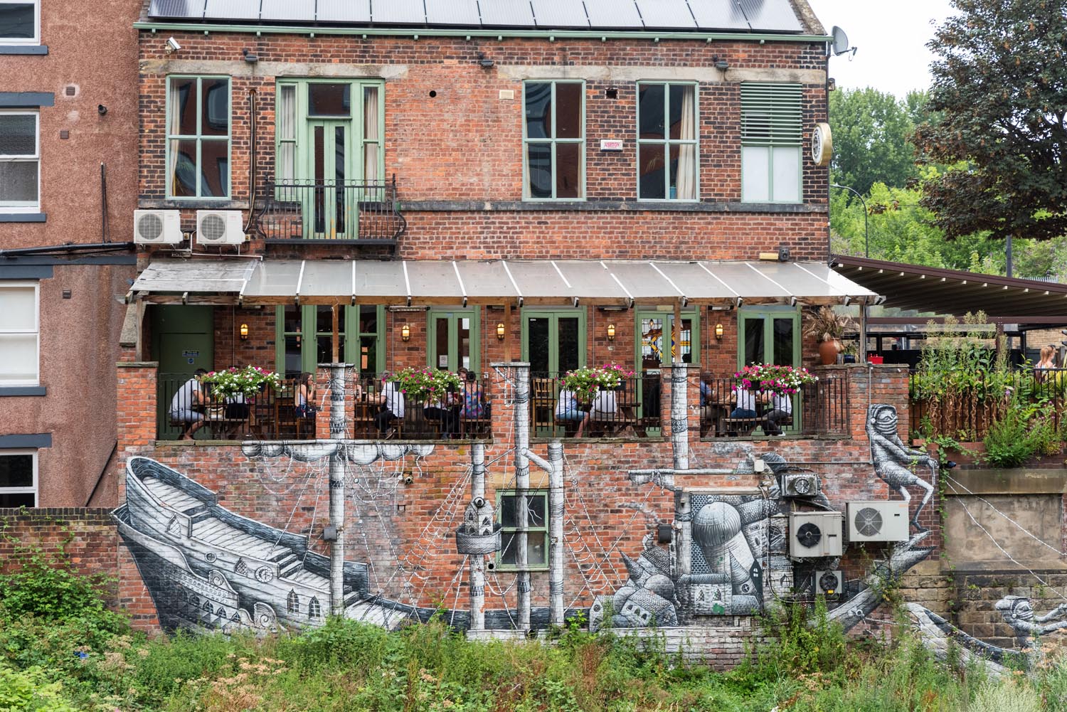A view of The Riverside Kelham.