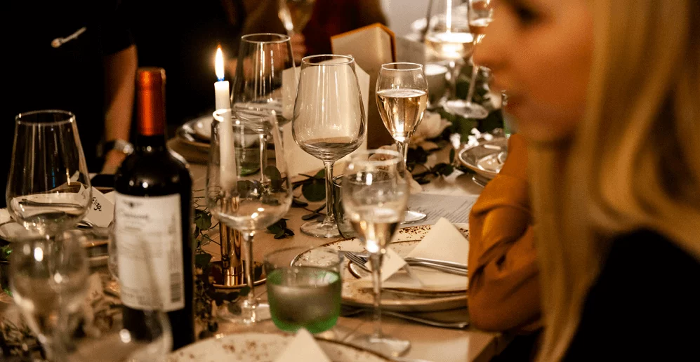 Fine dining at Brocco on the Park.