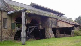The Wortley Top Forge Industrial Museum seen from the outside.