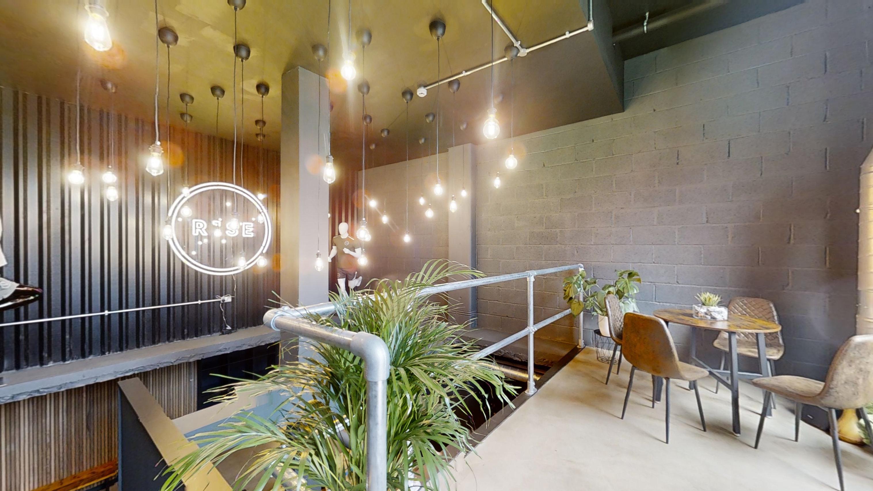 Interior photograph at R1SE studio.