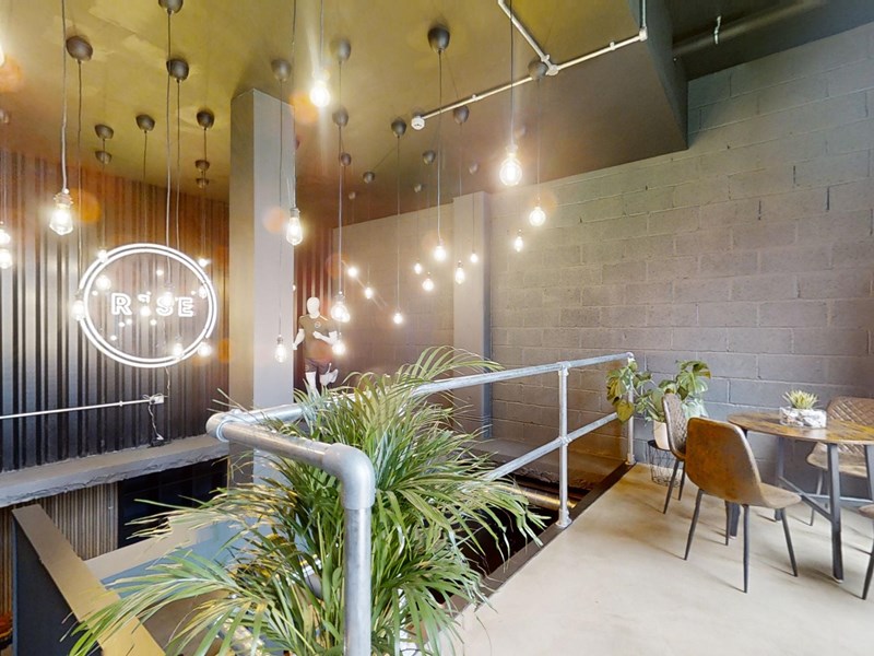 Interior photograph at R1SE studio.