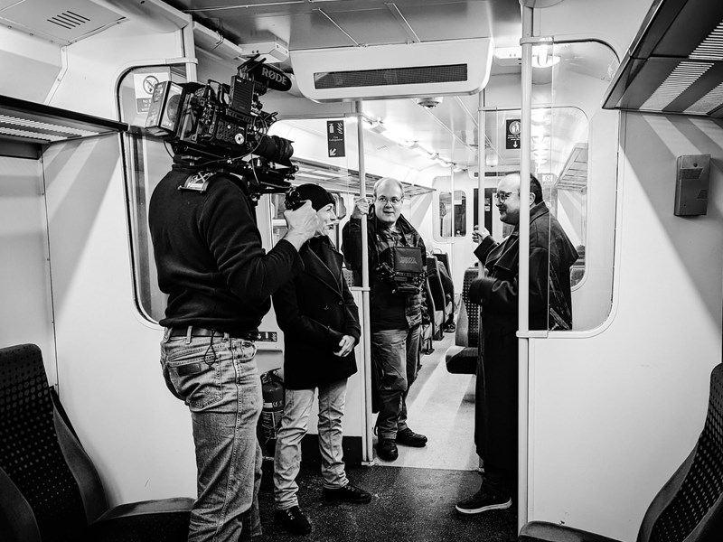 Strange Britain: Home of the Strange Sheffield Ghost Tours on a tram.