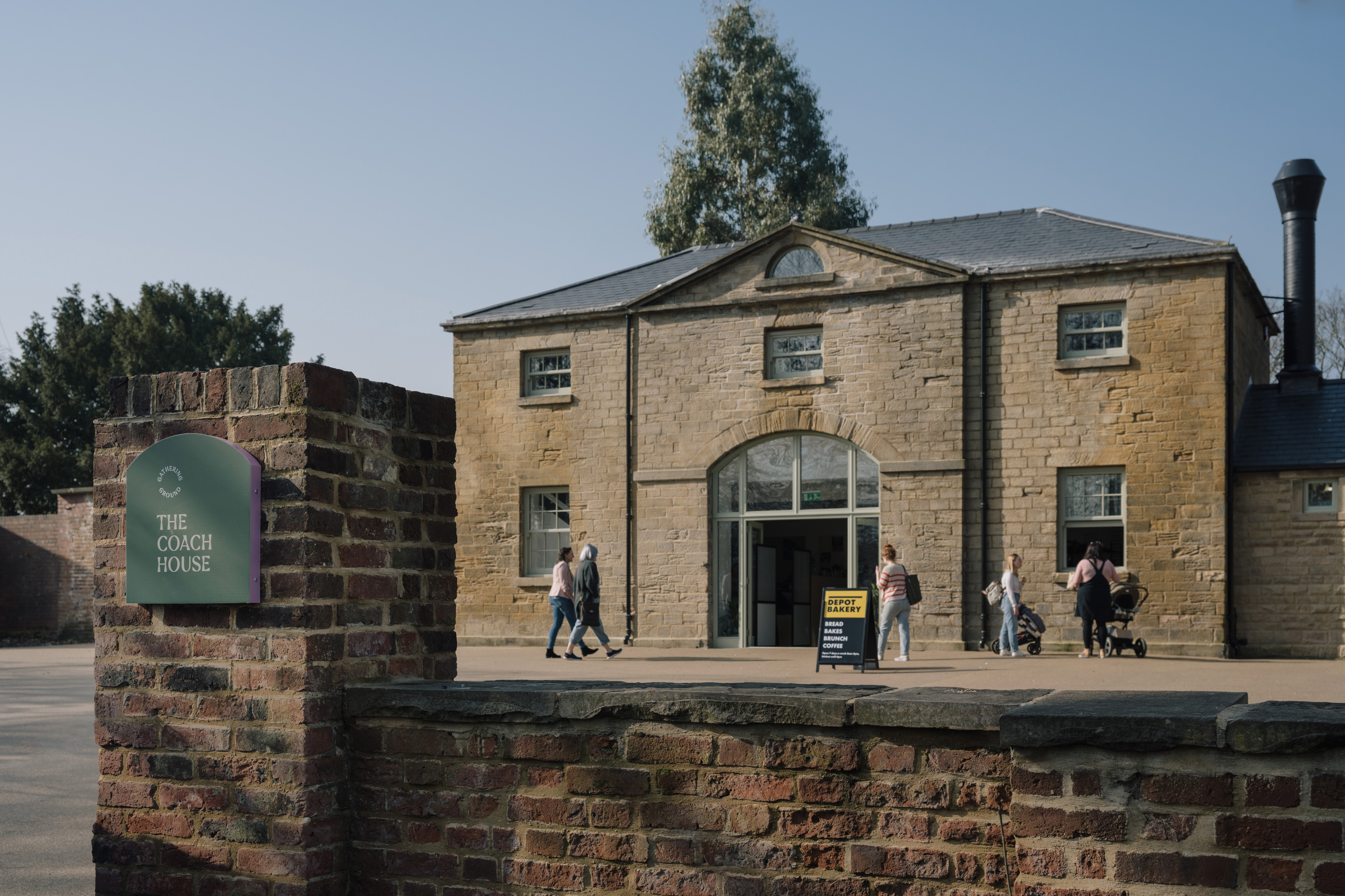 Exterior of The Coach House (Hillsborough Park).
