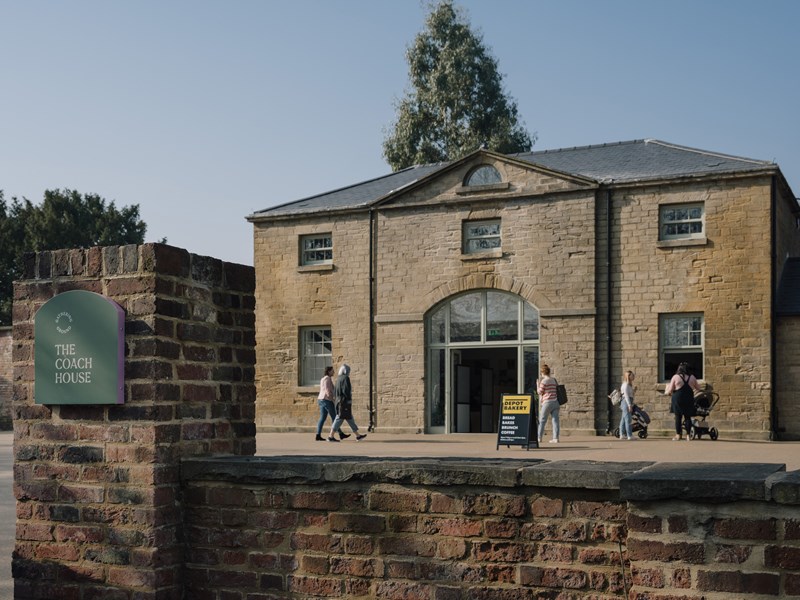 Exterior of The Coach House (Hillsborough Park).