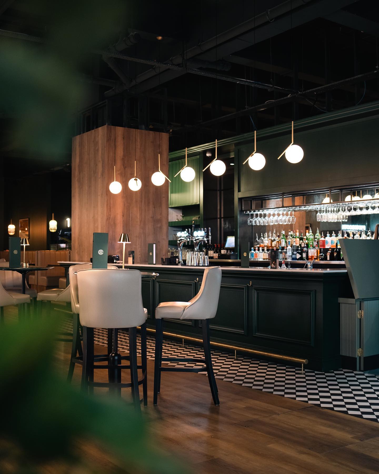 The bar at Clubhouse.