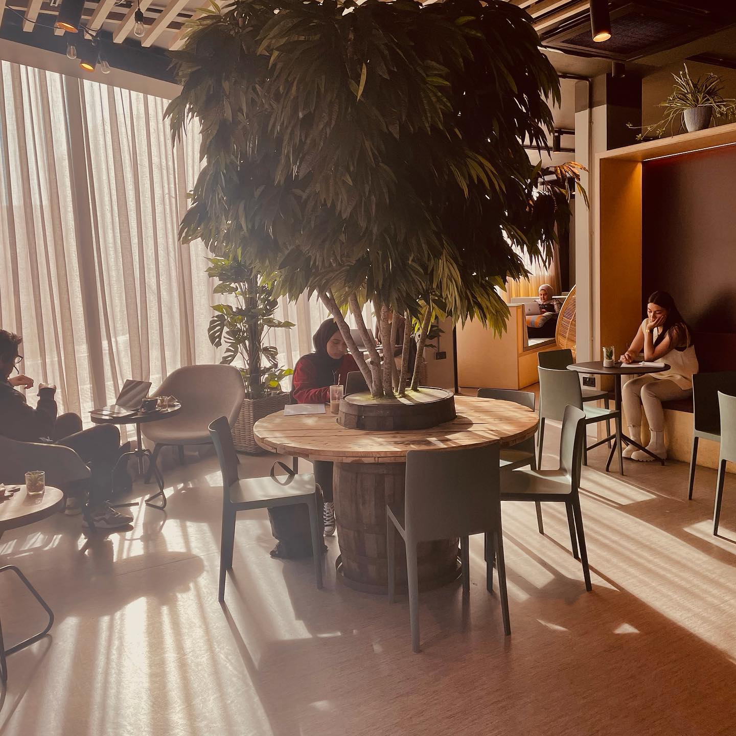 Photograph of the interior of Hygge.