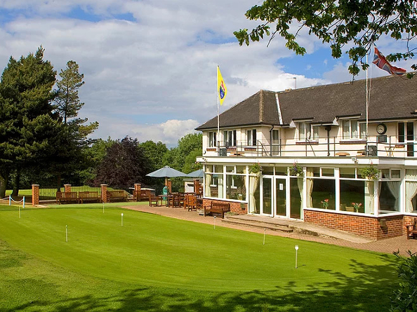 The club house at Hillsborough Golf Club.