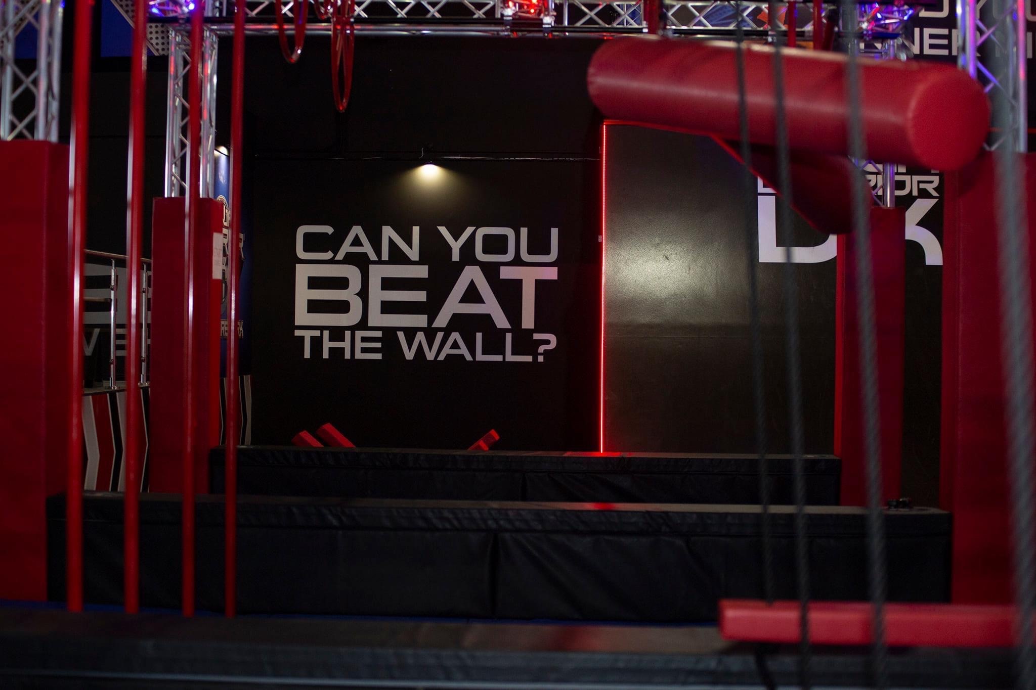 Inside the Ninja Warrior UK Adventure Park.