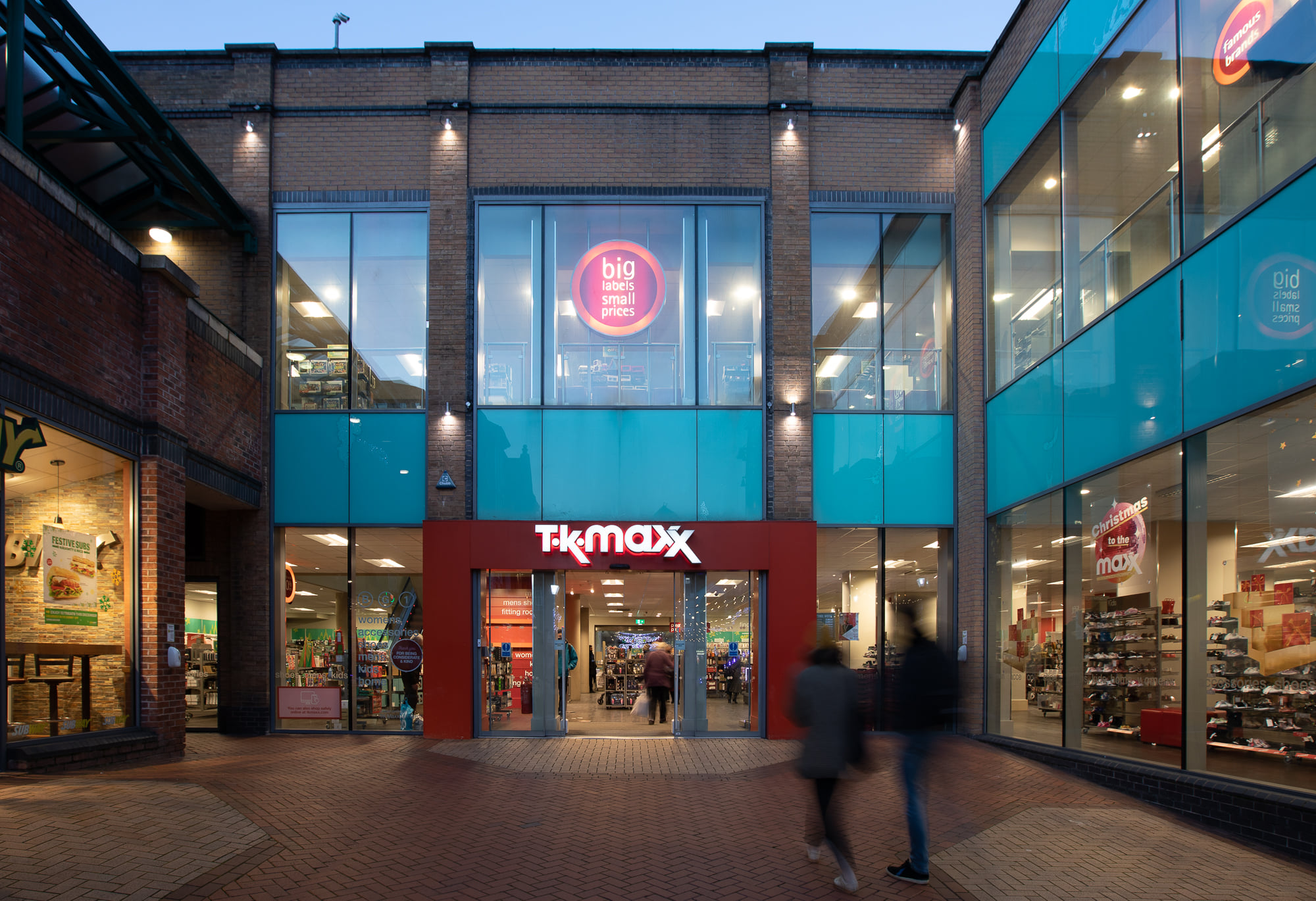 The entrance to TK Maxx in Orchard Square.