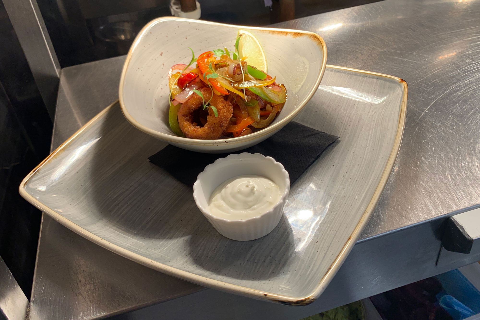 A plate of food at Turnip & Thyme.