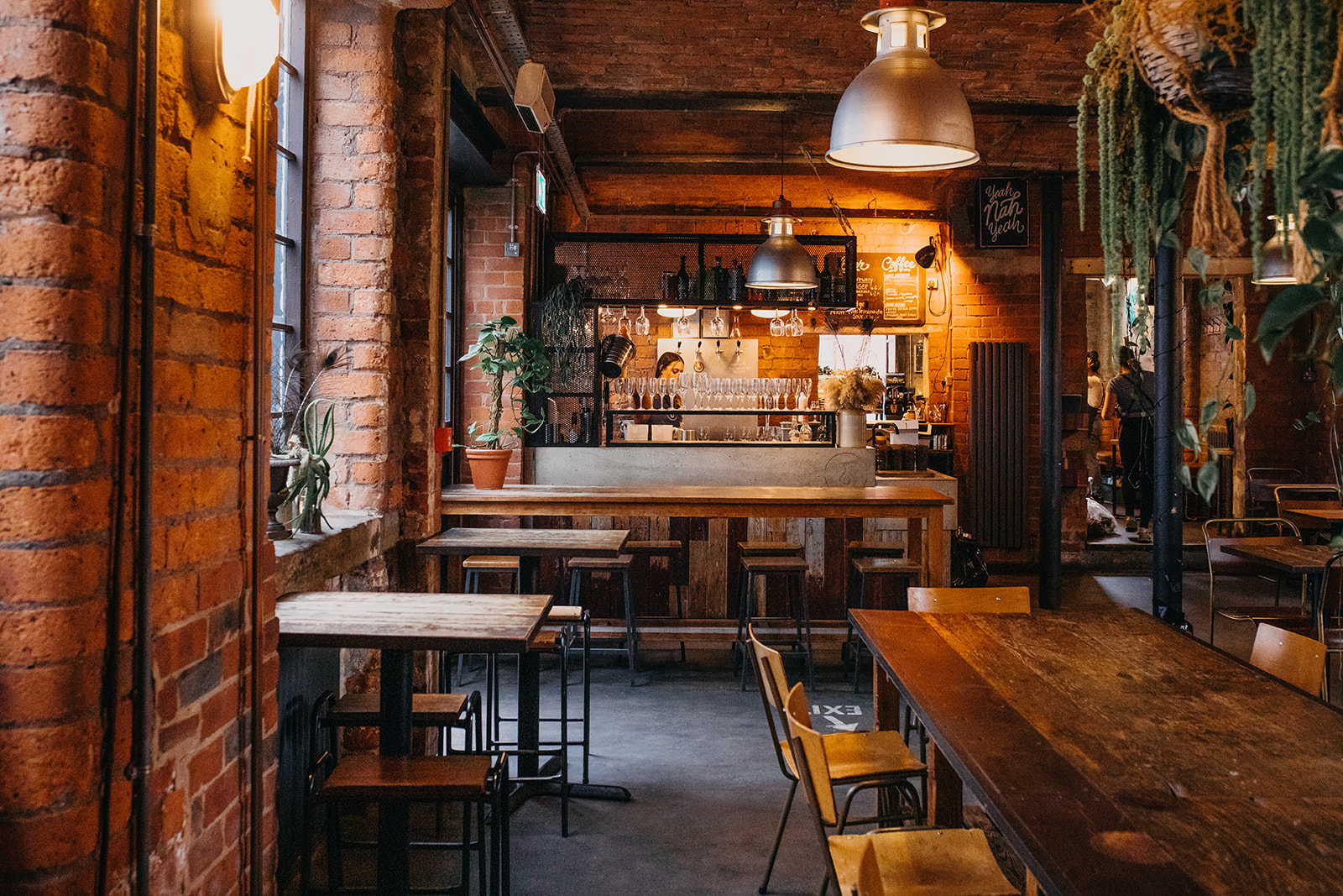 Interior shot of Tamper Coffee.