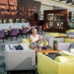 The reception area at Mercure St. Paul's Hotel Spa