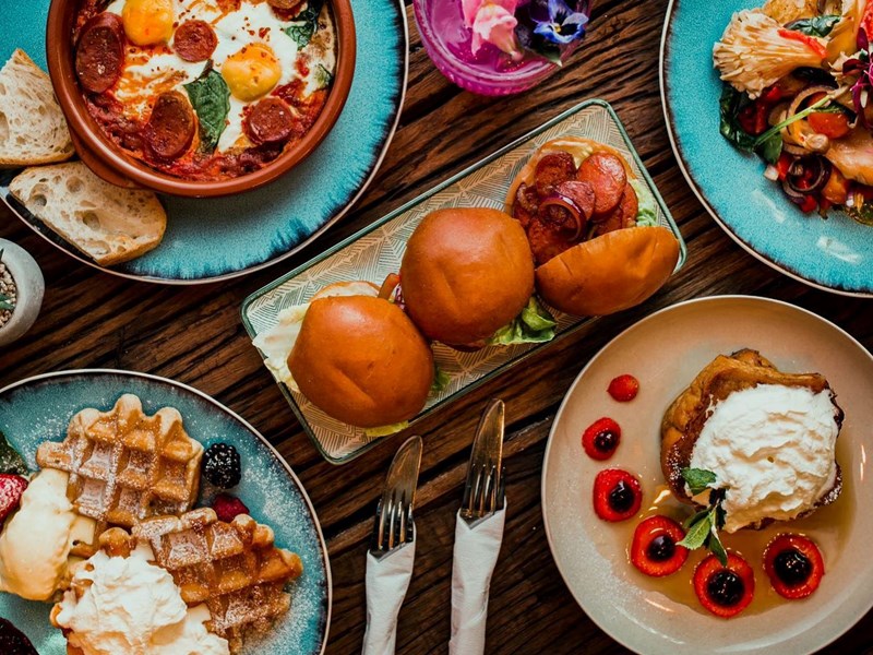 Food at LYKKE Sheffield.