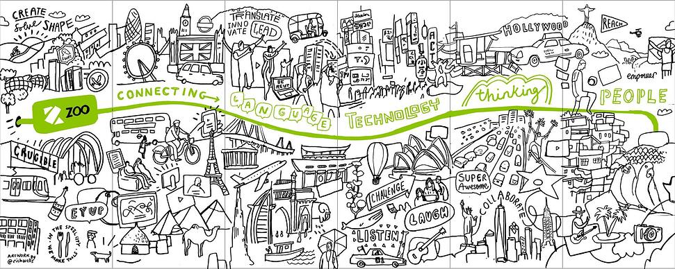  ZOO Artwork Full Sketch