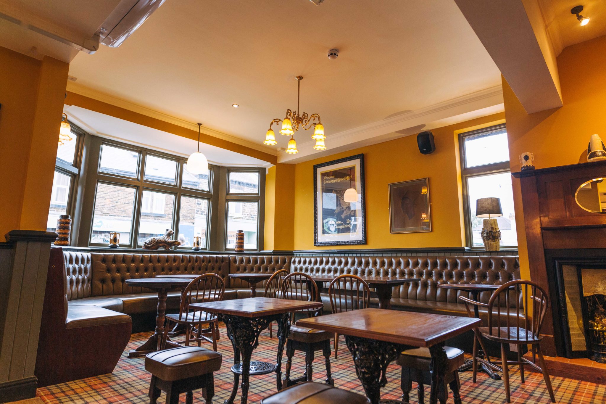 The interior of The Punch Bowl.