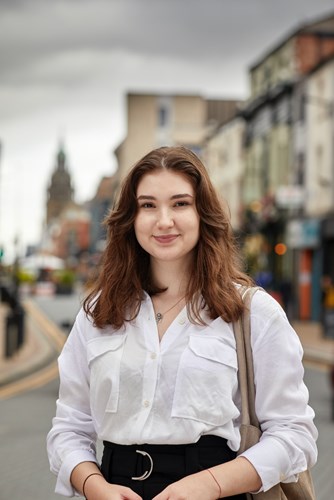 Andreea Huidan - student at the University of Sheffield