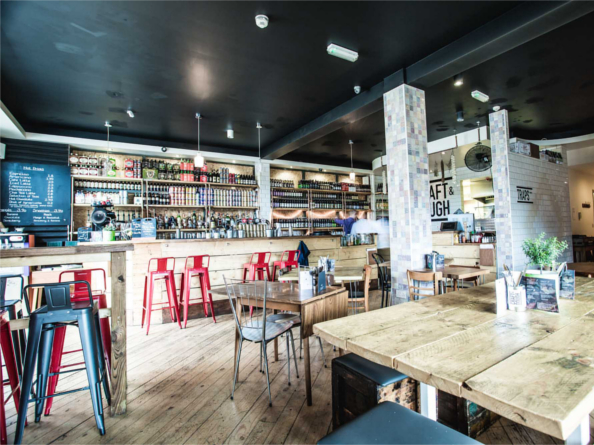 The interior of Craft And Doug.