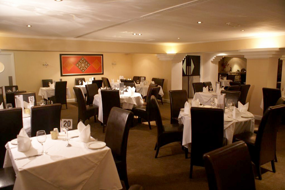 Interior of the Kashmiri Aroma