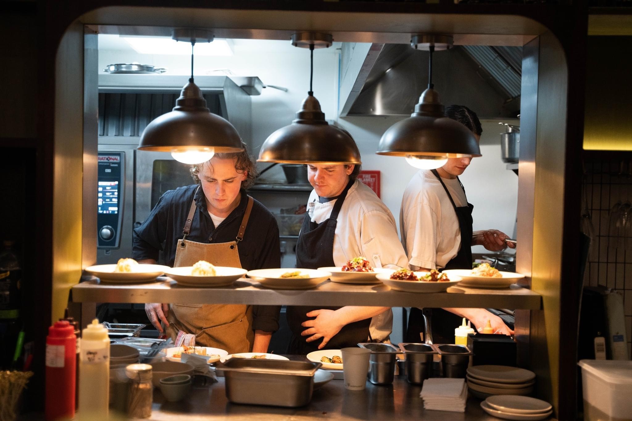 The kitchen at Cornerstone.