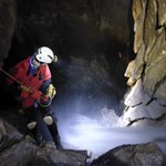 People learning to pothole.