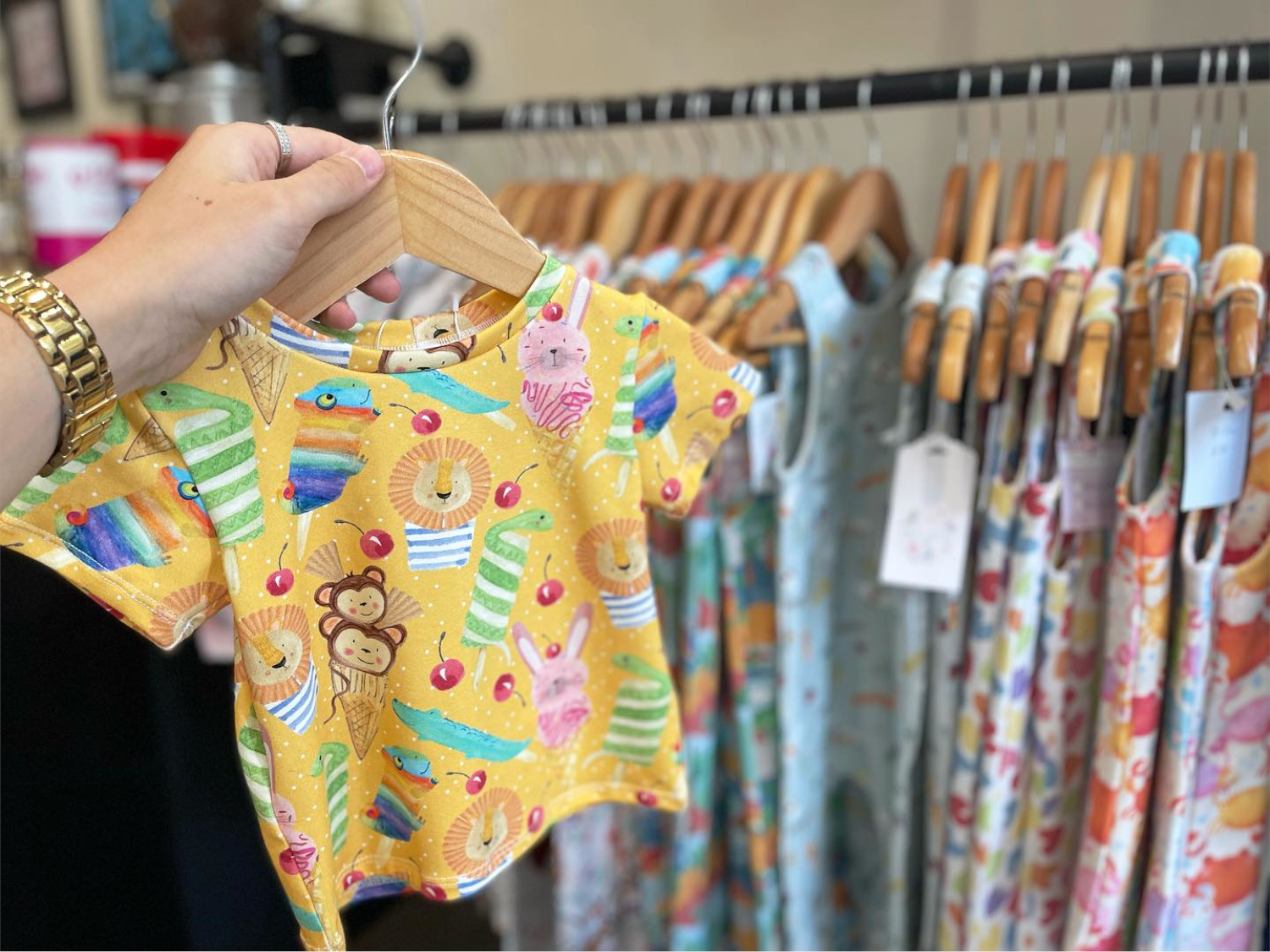 Handmade children's clothes for sale at Annie Jude's 