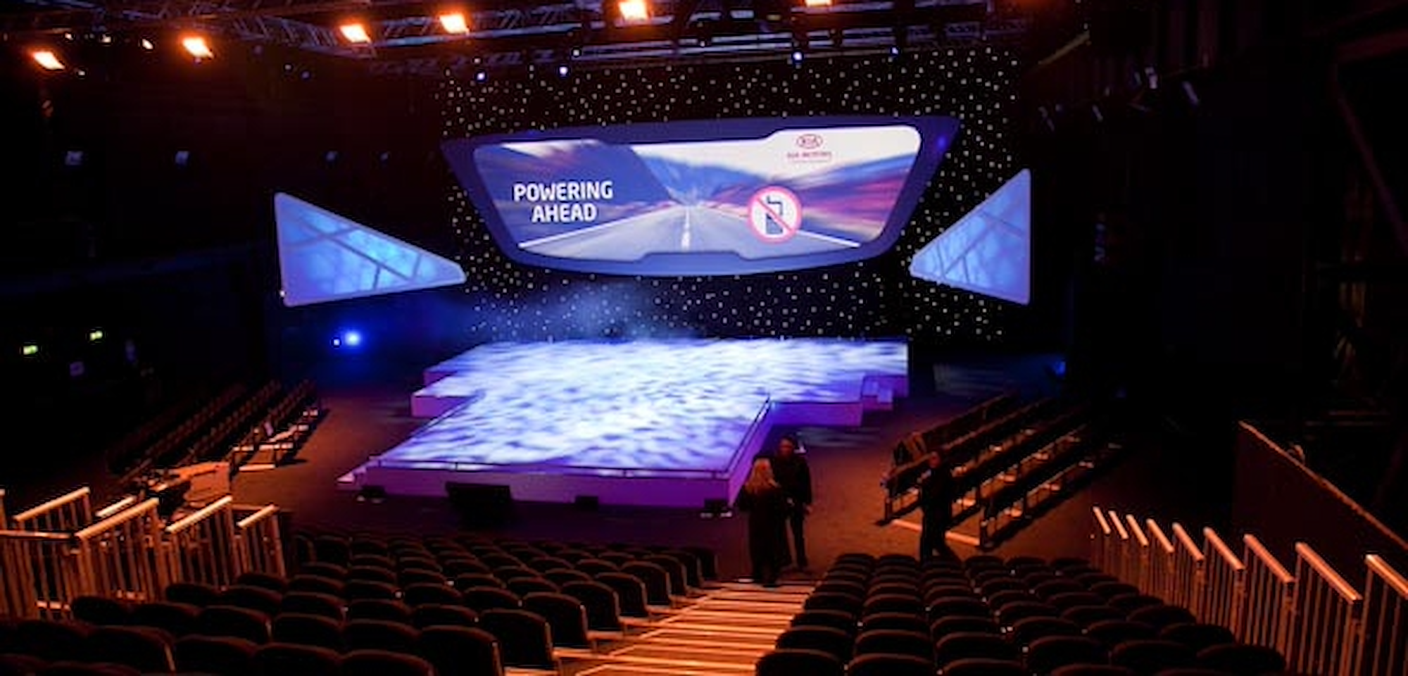 Theatre style conference in the Big Hall