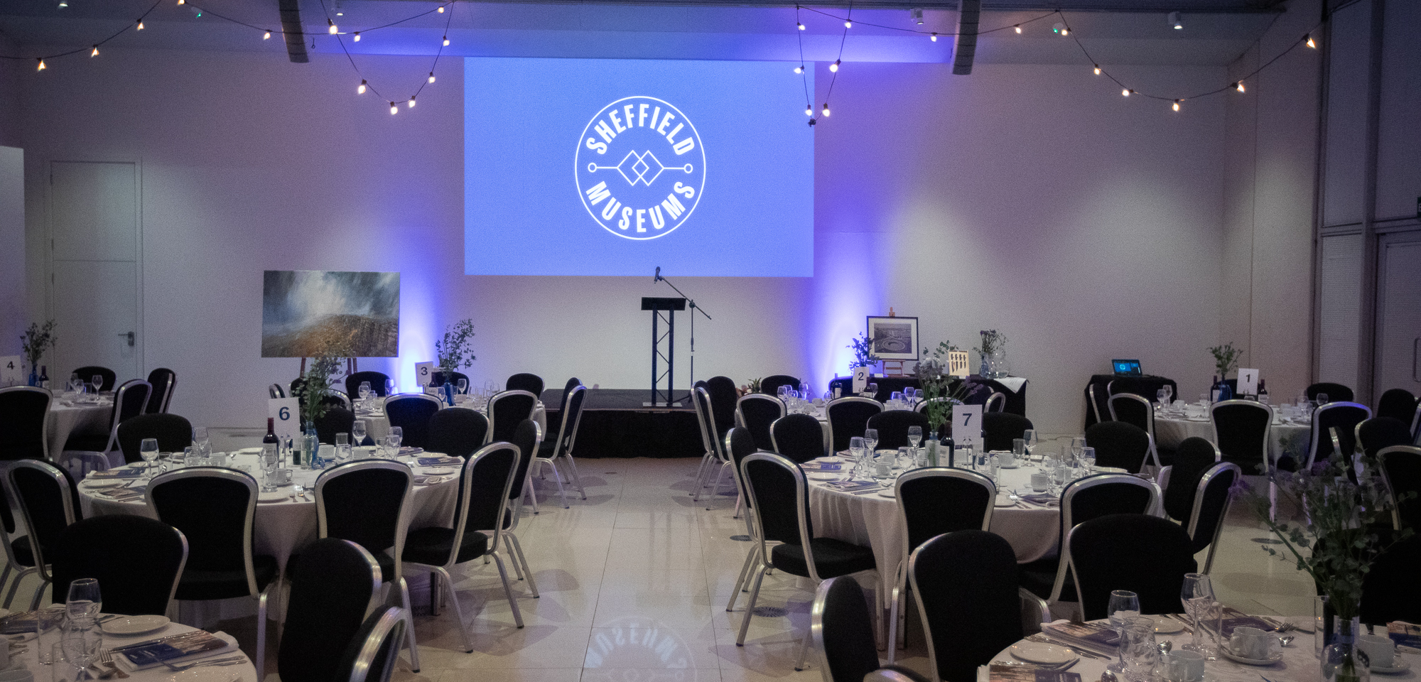 Cadman Dinner Set up