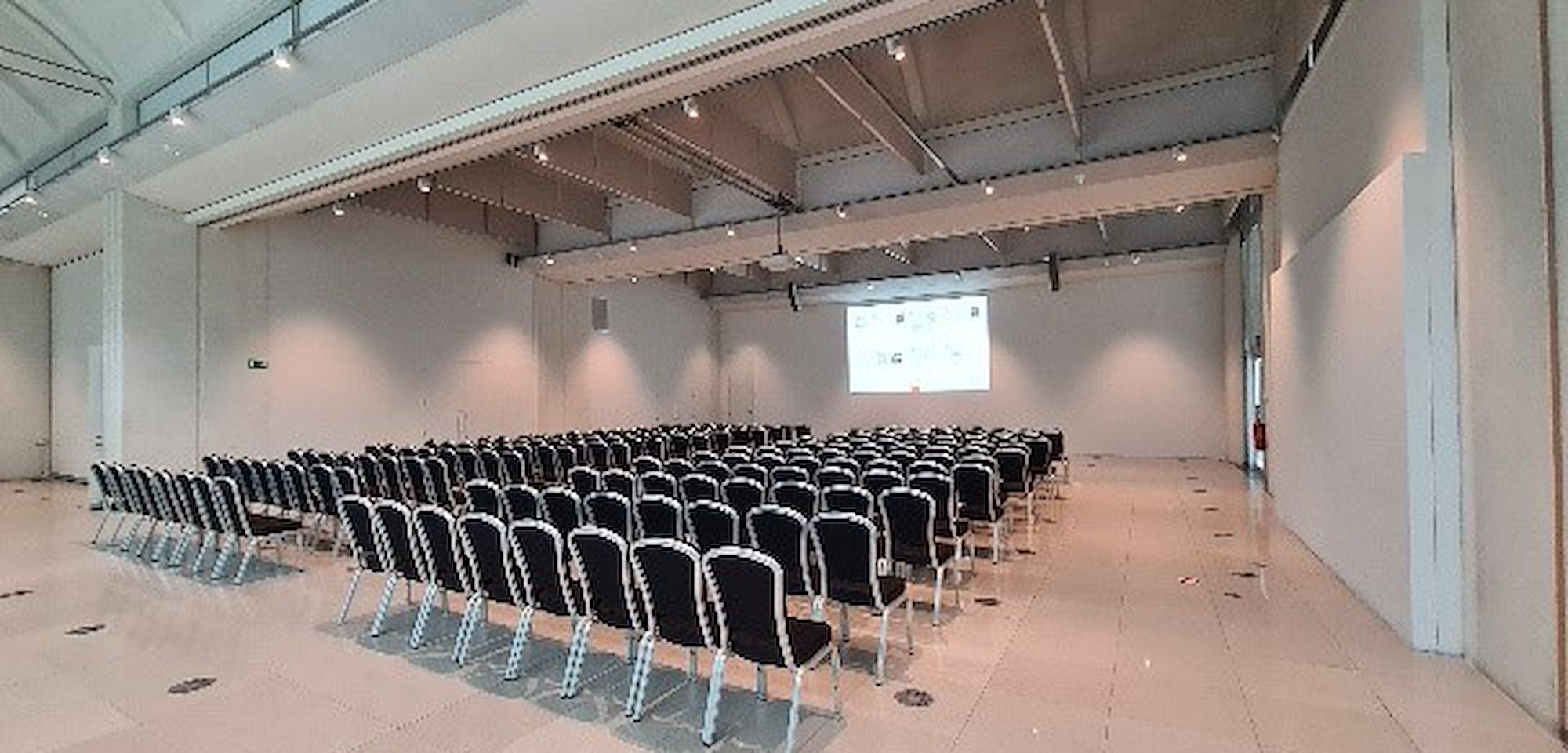Cadman Theatre with wall open