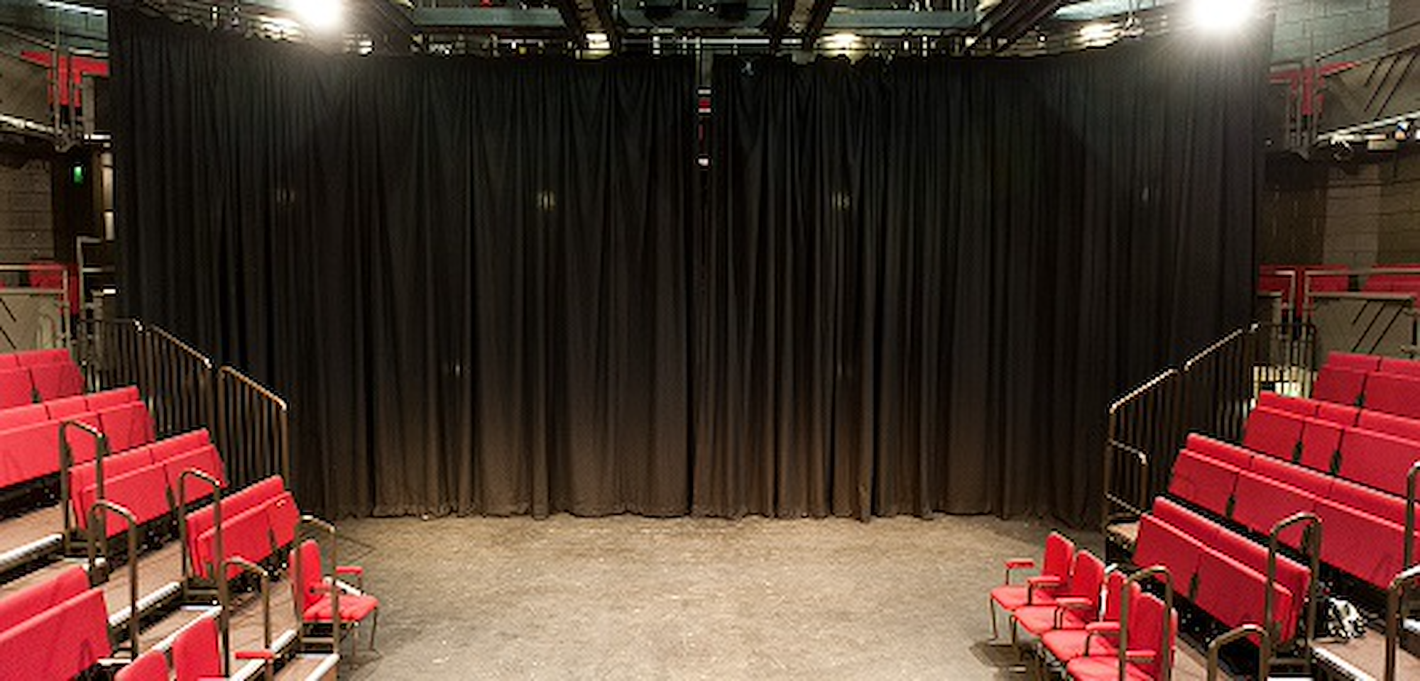 Studio theatre stage area