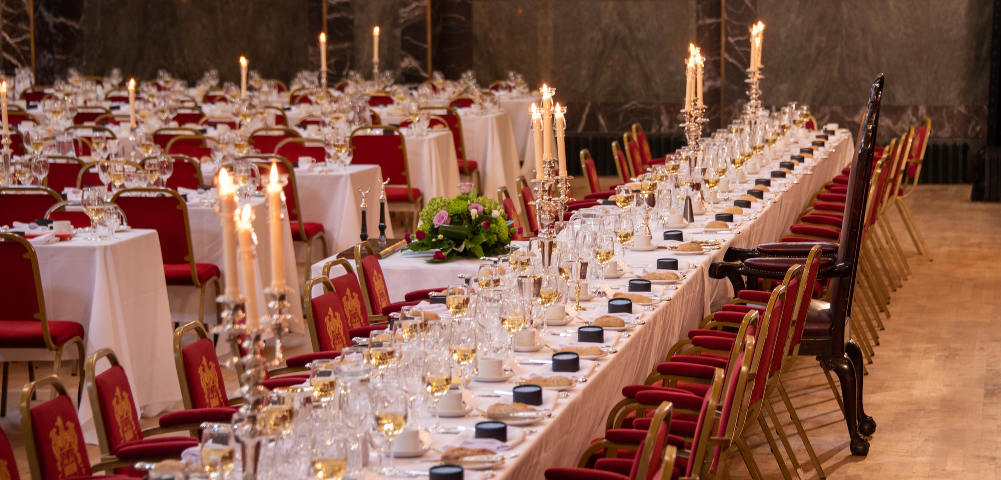 Top table - Main Hall