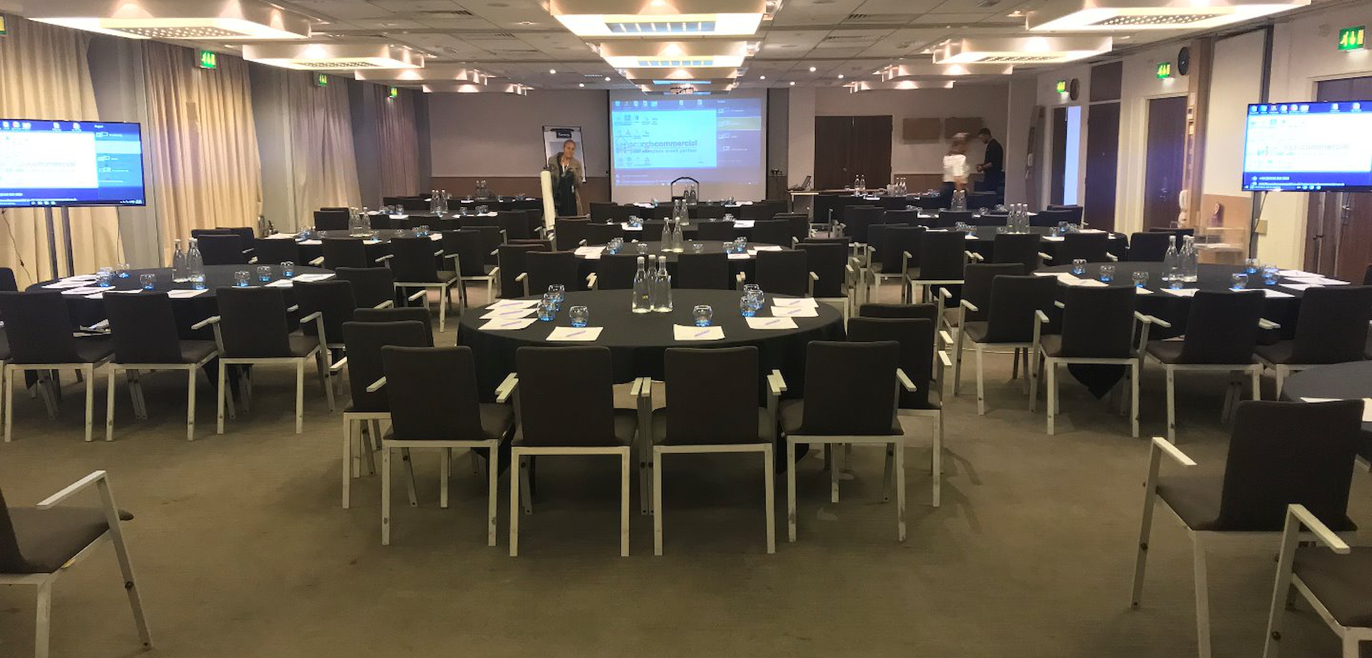 Furnival Suite: cabaret style x 120 delegates