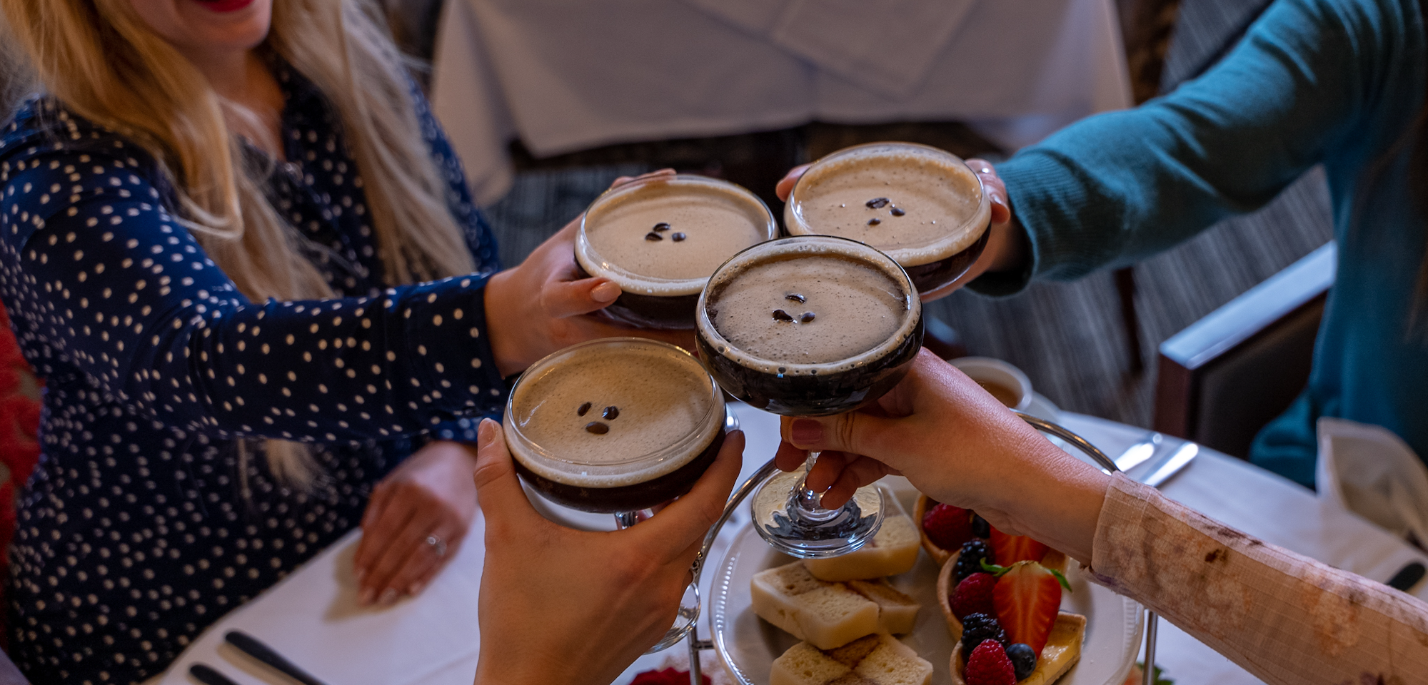 Book Afternoon Tea - £25.00 per person with a choice of a cocktail