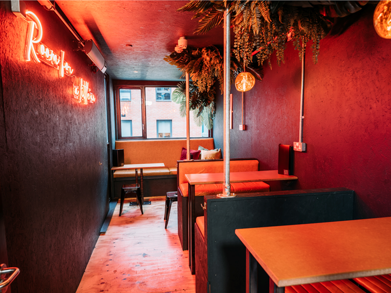 The interior of Nook